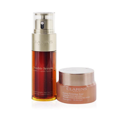 CLARINS Skin Care Double Serum & Extra Firming Day Set