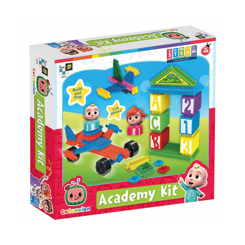 Cocomelon Toys CoComelon Academy Kit Building Blocks