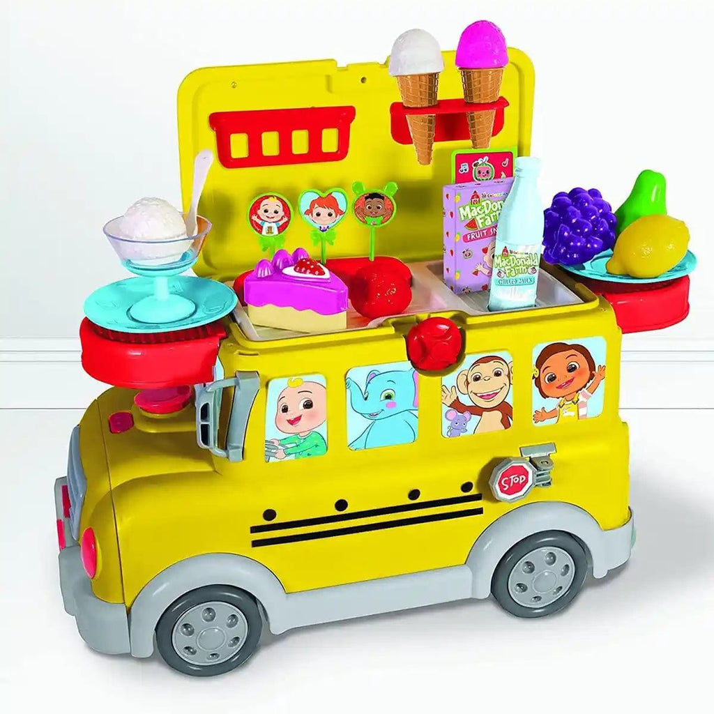 Cocomelon Toys Cocomelon Ride On Bus Role Play Set