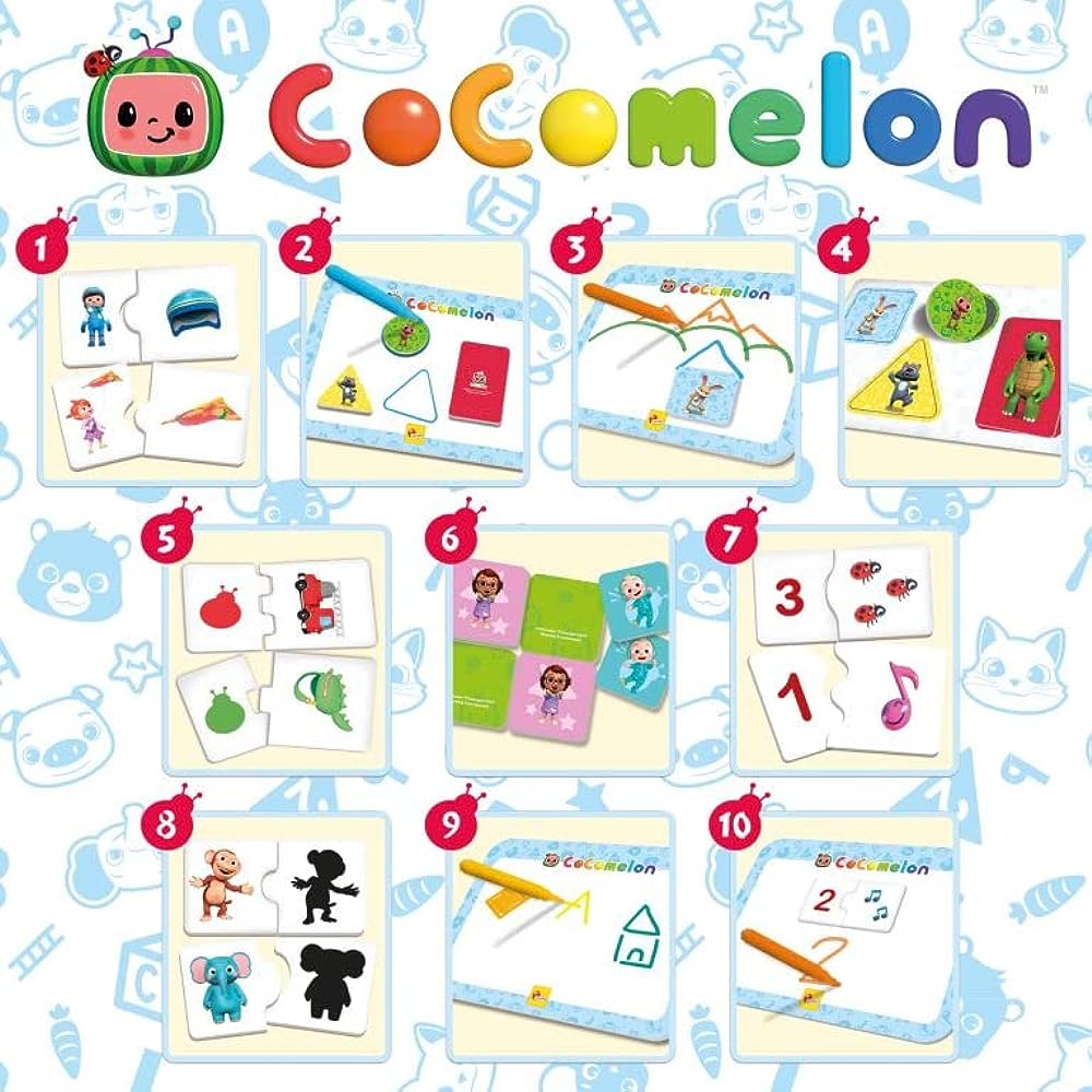 Cocomelon Toys Cocomelon Super Desk Edu Games