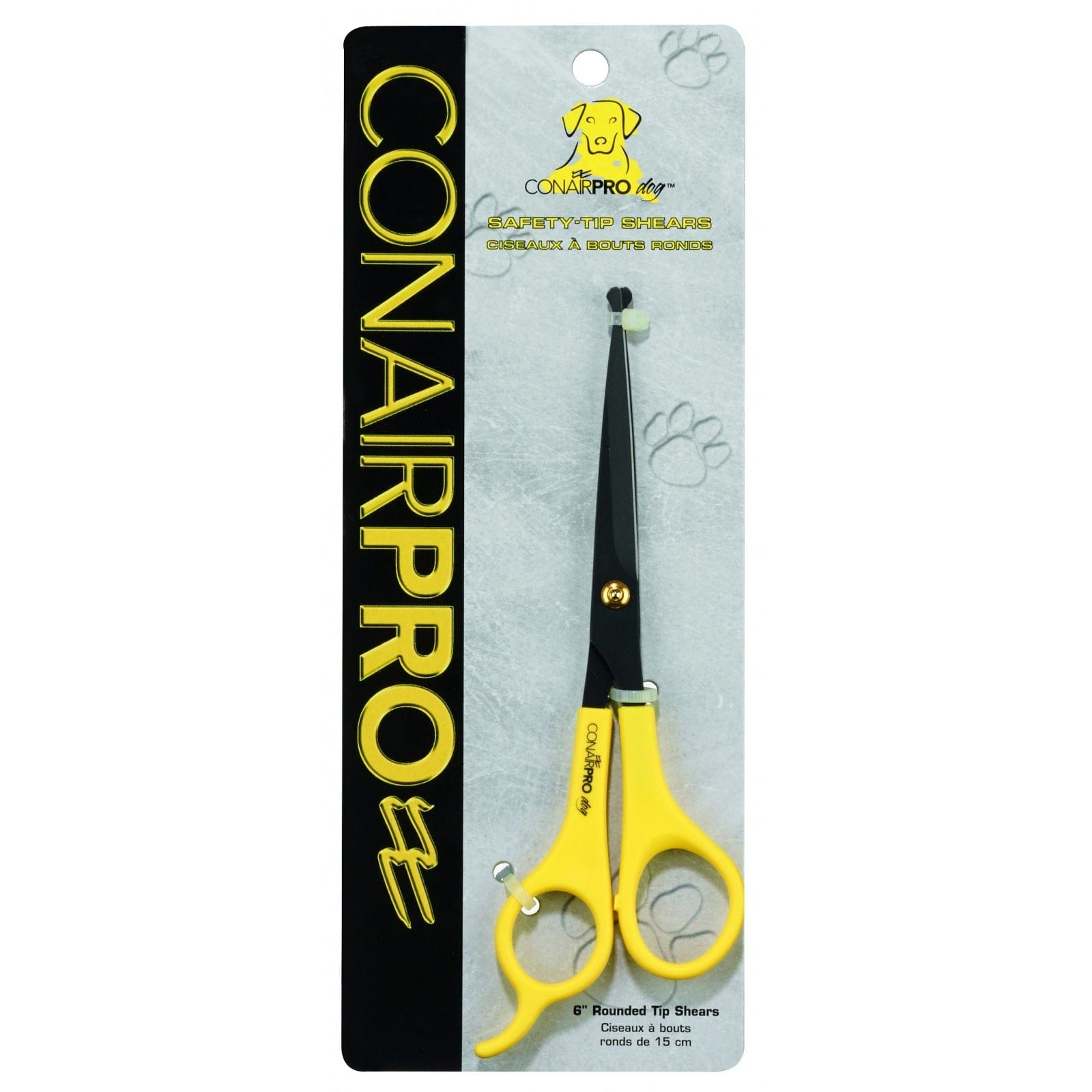 CONAIRPROPET Dog Rounded-Tip Shears, 6-in 