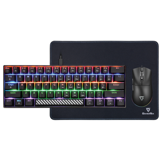 GamerTek Alpha Pack Gaming Bundle - Black