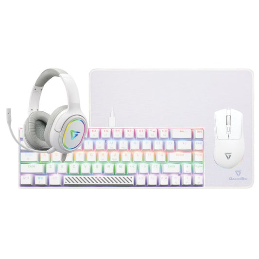 GamerTek Power Pack V2 Gaming Bundle - White