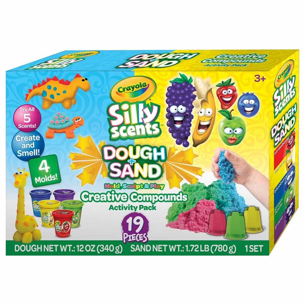 Crayola Play Dough Crayola Silly Scent Crazy Mould & Craft Set