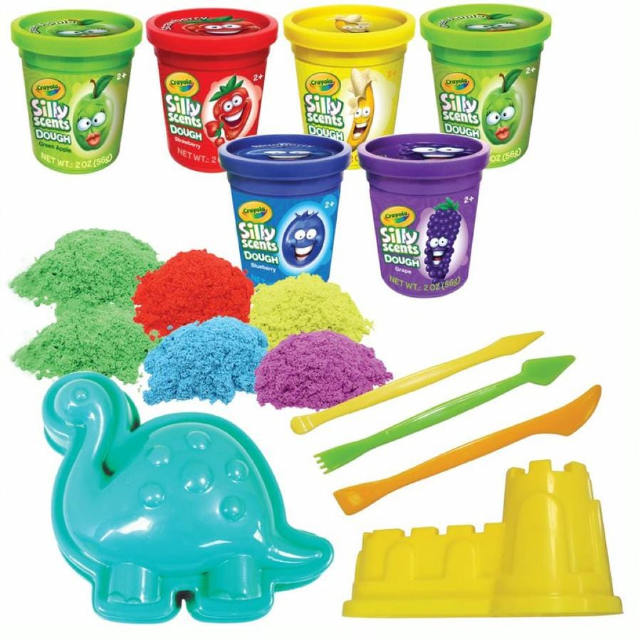 Crayola Play Dough Crayola Silly Scent Crazy Mould & Craft Set