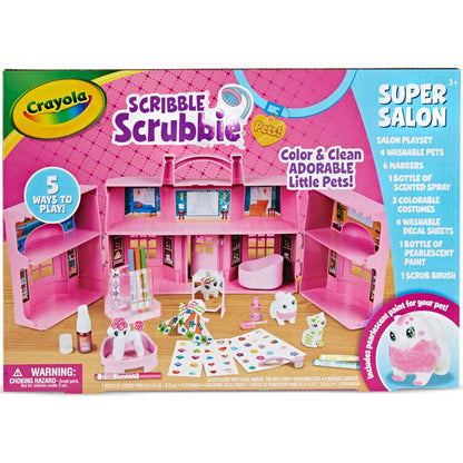 مجموعة كرييولا سكريبل سكرابي بيتس سوبر صالون للحيوانات الأليفة