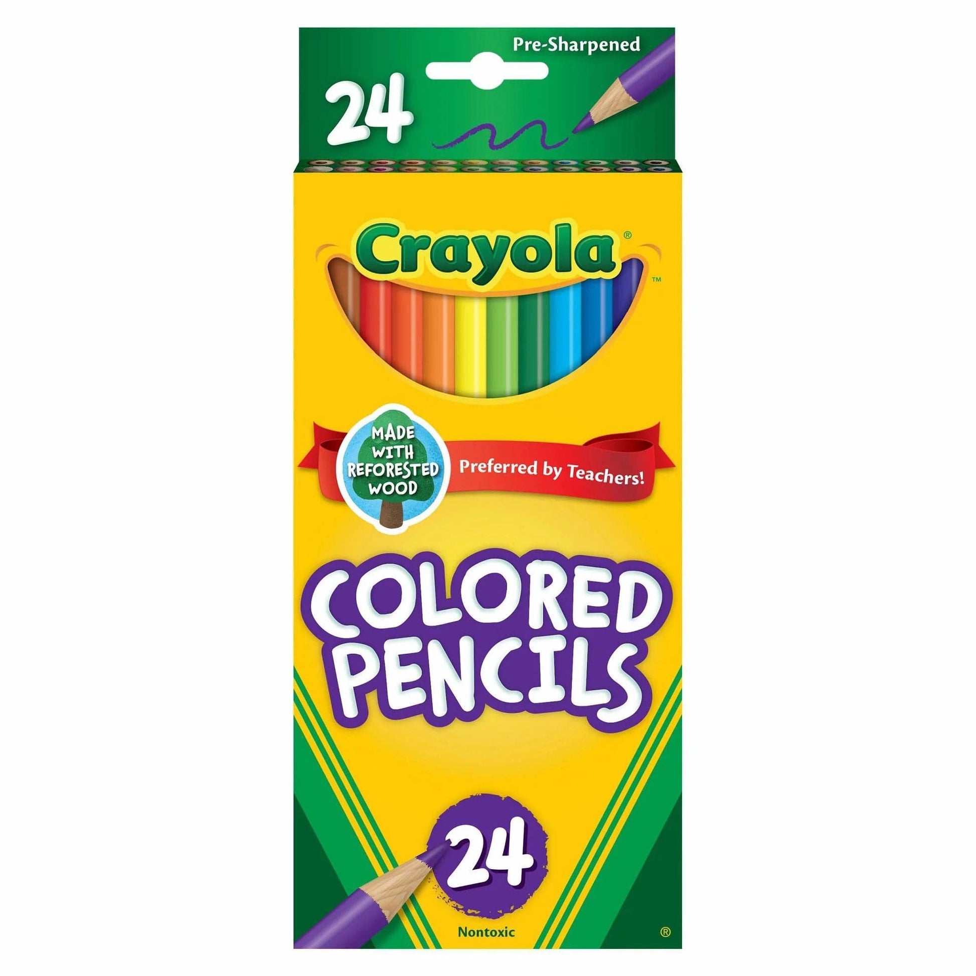 Crayola Toys Crayola - 24 Colored Pencils Long