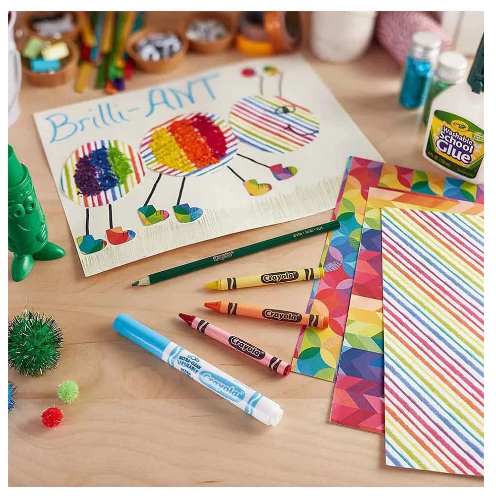Crayola Toys Crayola - 25 Sheets Cardstock Bright Pop