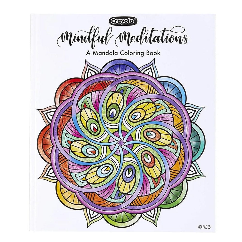 Crayola Toys Crayola - 40-Page Coloring Book Mindful Meditations