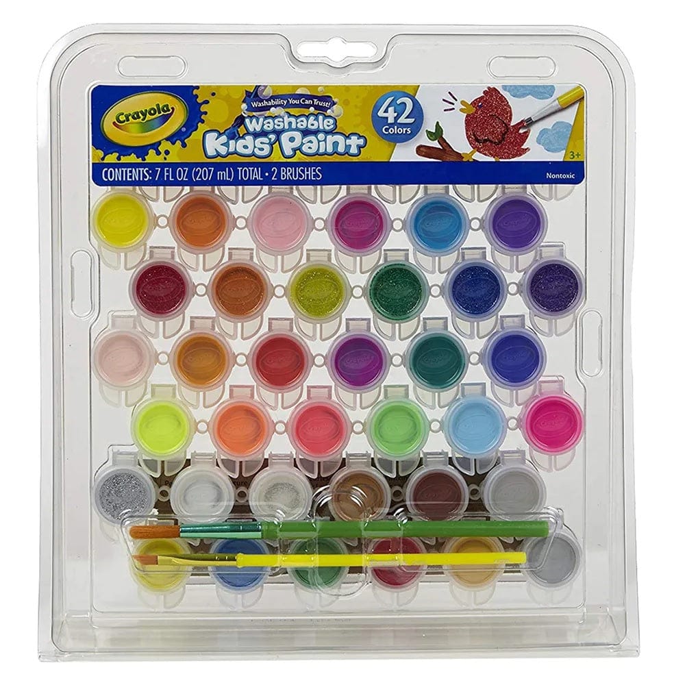 Crayola Toys Crayola - 42 Washable Paint Pots Set