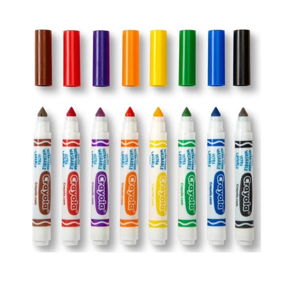 Crayola Toys Crayola - 8 Ultra Clean Washable Classic Broad Line Markers
