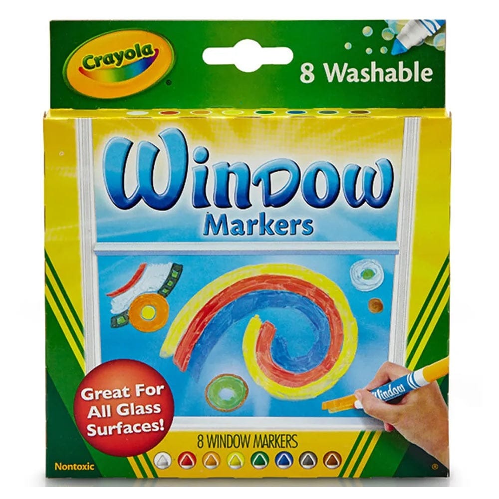 Crayola Toys Crayola 8 Window Markers