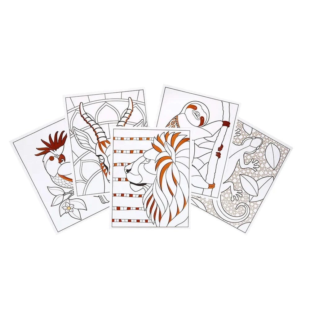 Crayola Toys Crayola - Animal Ink Doodle Activity Book Art With Edge