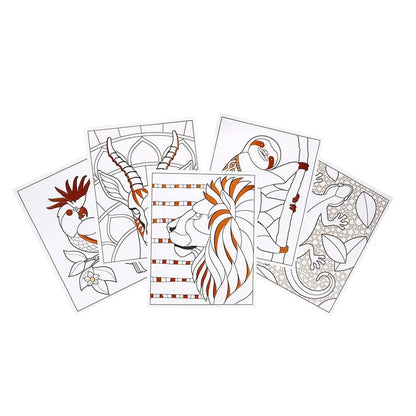 Crayola Toys Crayola - Animal Ink Doodle Activity Book Art With Edge