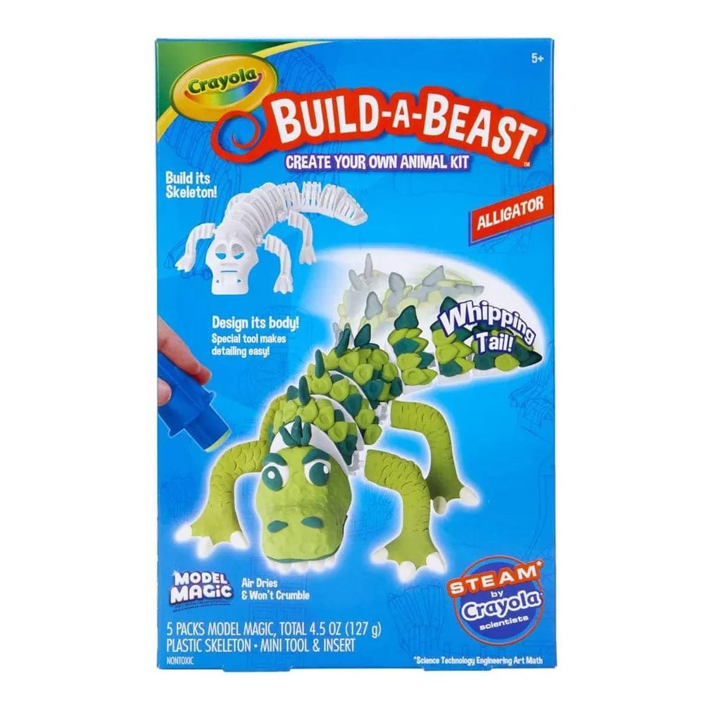 Crayola Toys Crayola - Build-A-Beast Gator Craft Kit