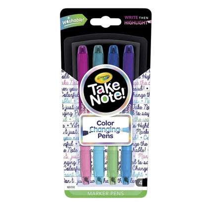 Crayola Toys Crayola - Color Changing Washable Pens Pack Of 4