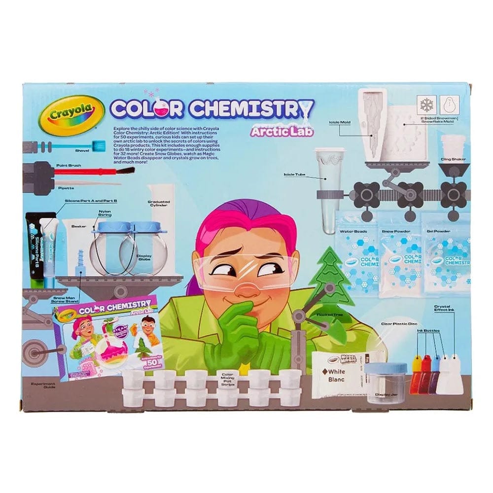 Crayola Toys Crayola - Color Chemistry Set - Learn About The Arctic