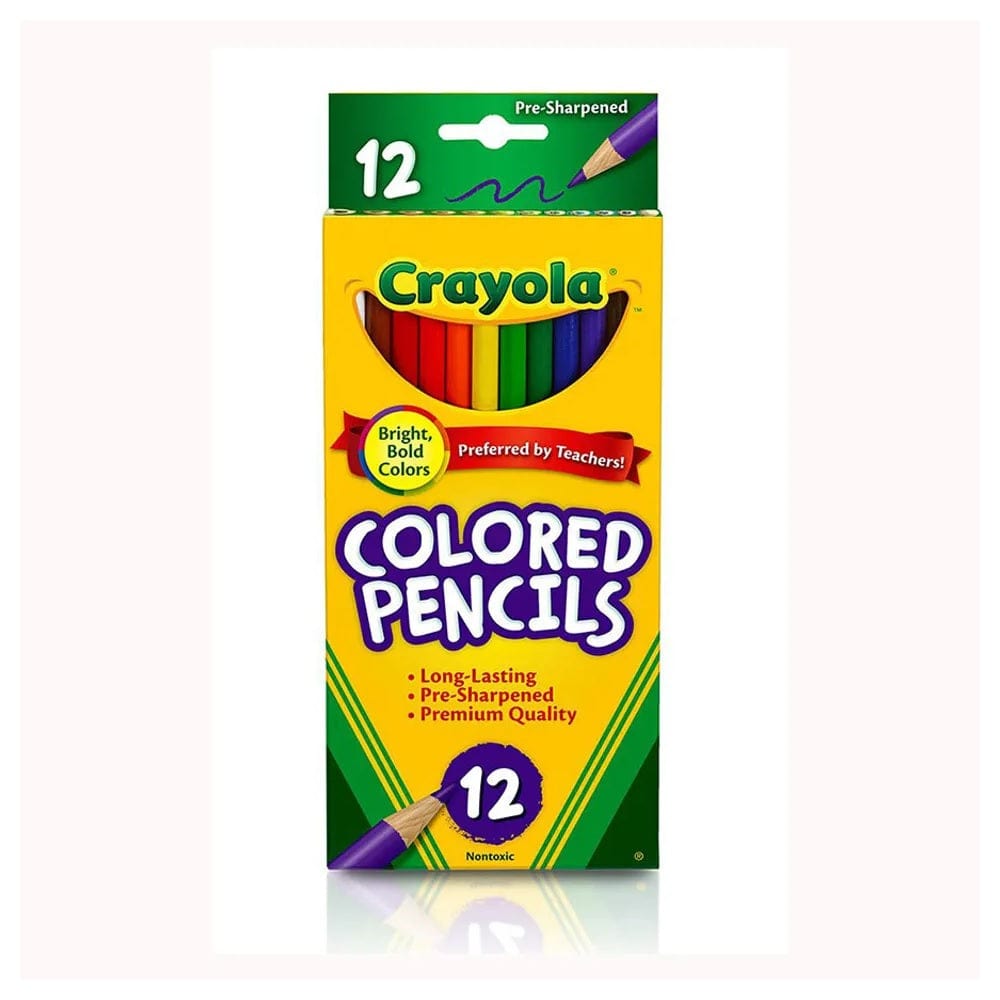 Crayola - Colored Long Pencils - 12 Count