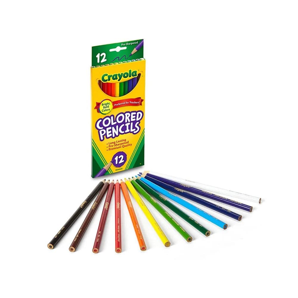 Crayola - Colored Long Pencils - 12 Count