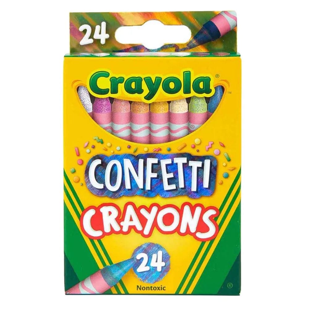 Crayola Toys Crayola - Confetti Crayons - 24pcs