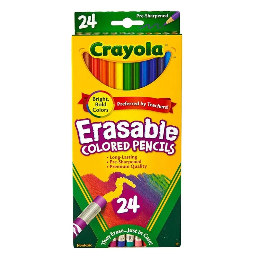 Crayola Toys Crayola - Erasable Colored Pencils - 24pcs