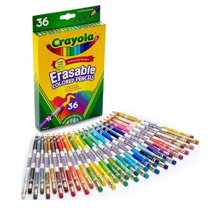 Crayola Toys Crayola - Erasable Colored Pencils Pack of 36