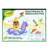 Crayola Toys Crayola - Giant Marker & Watercolor Pad