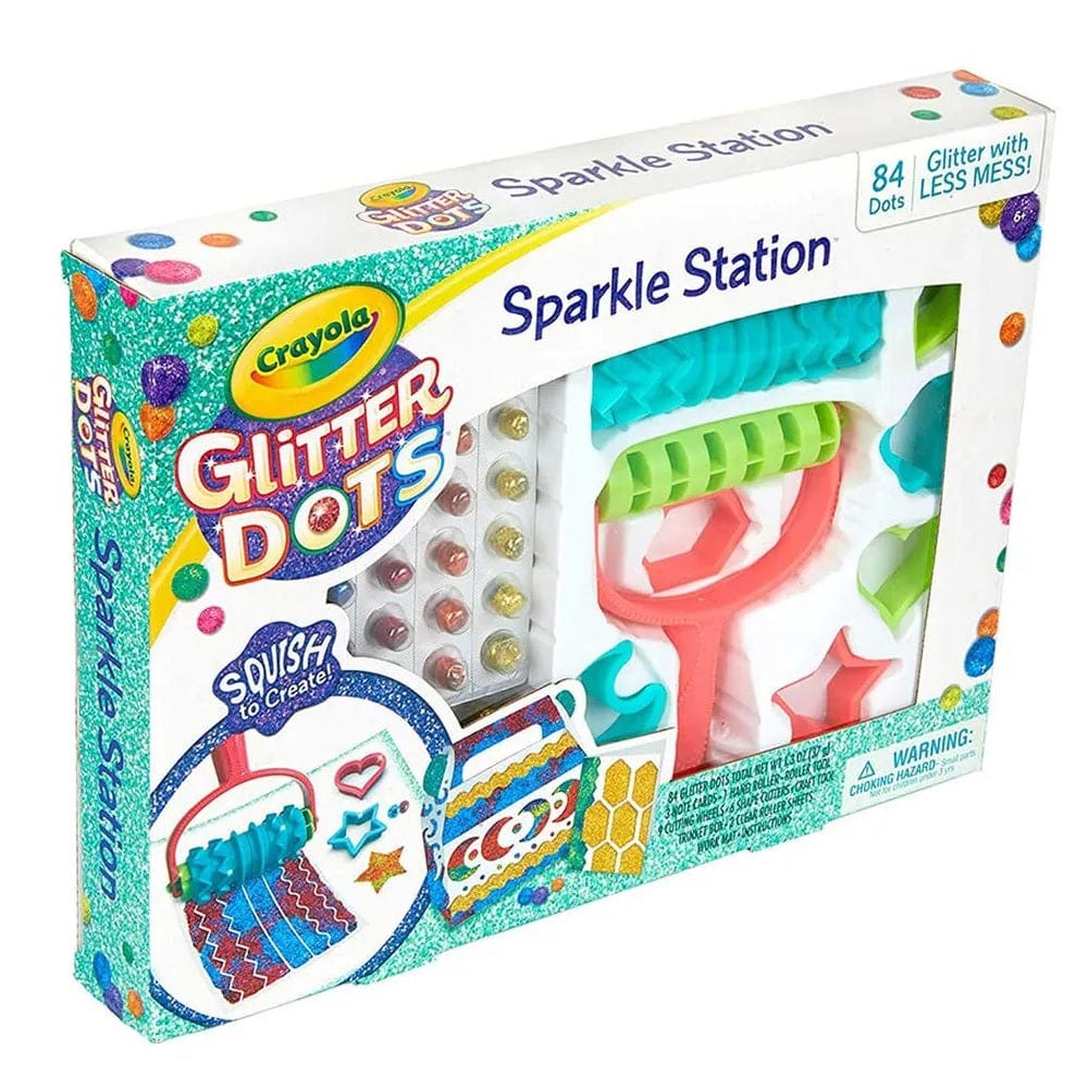 Crayola Glitter Kids Craft Dots Fun Activities