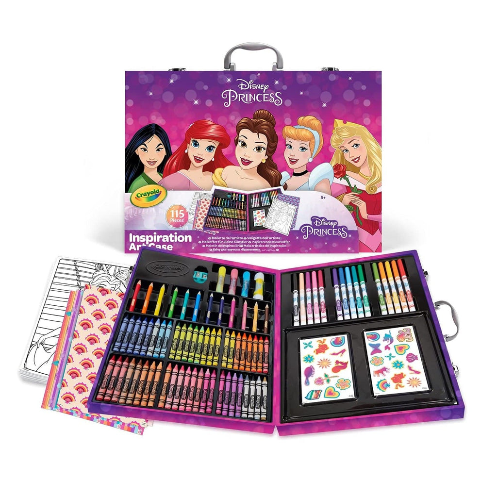 Crayola Toys Crayola - Inspirational Art Case Disney Princess - 115pcs