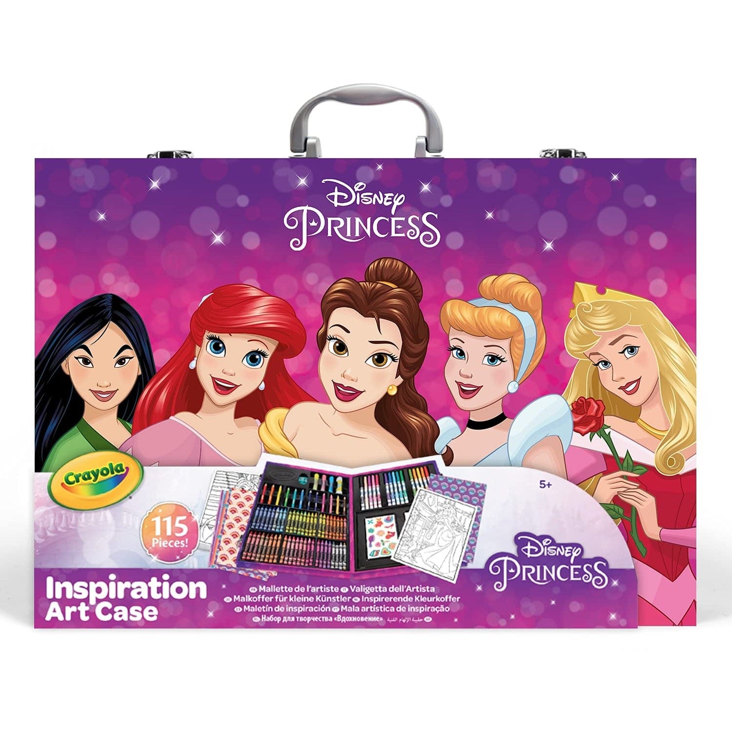 Crayola Toys Crayola - Inspirational Art Case Disney Princess - 115pcs