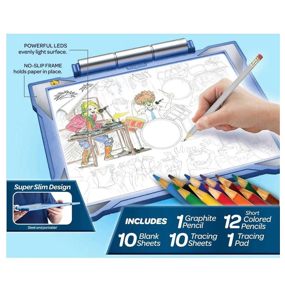 Tracing Pad Crayola - Light-Up Tracing Pad For Boys - Assorted