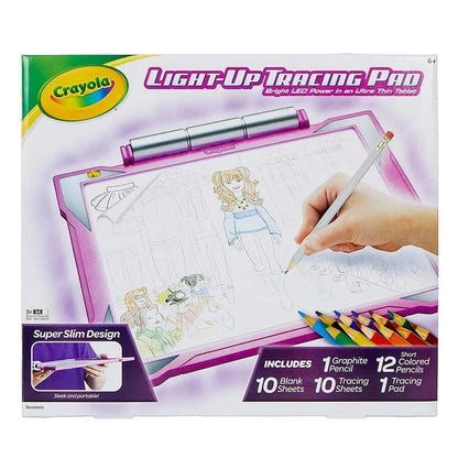 Crayola Toys Crayola - Light-Up Tracing Pad For Girls - Assorted