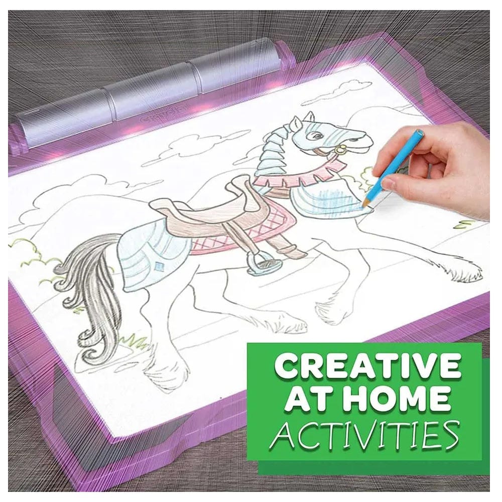 Crayola - Light-Up Tracing Pad For Girls - Assorted