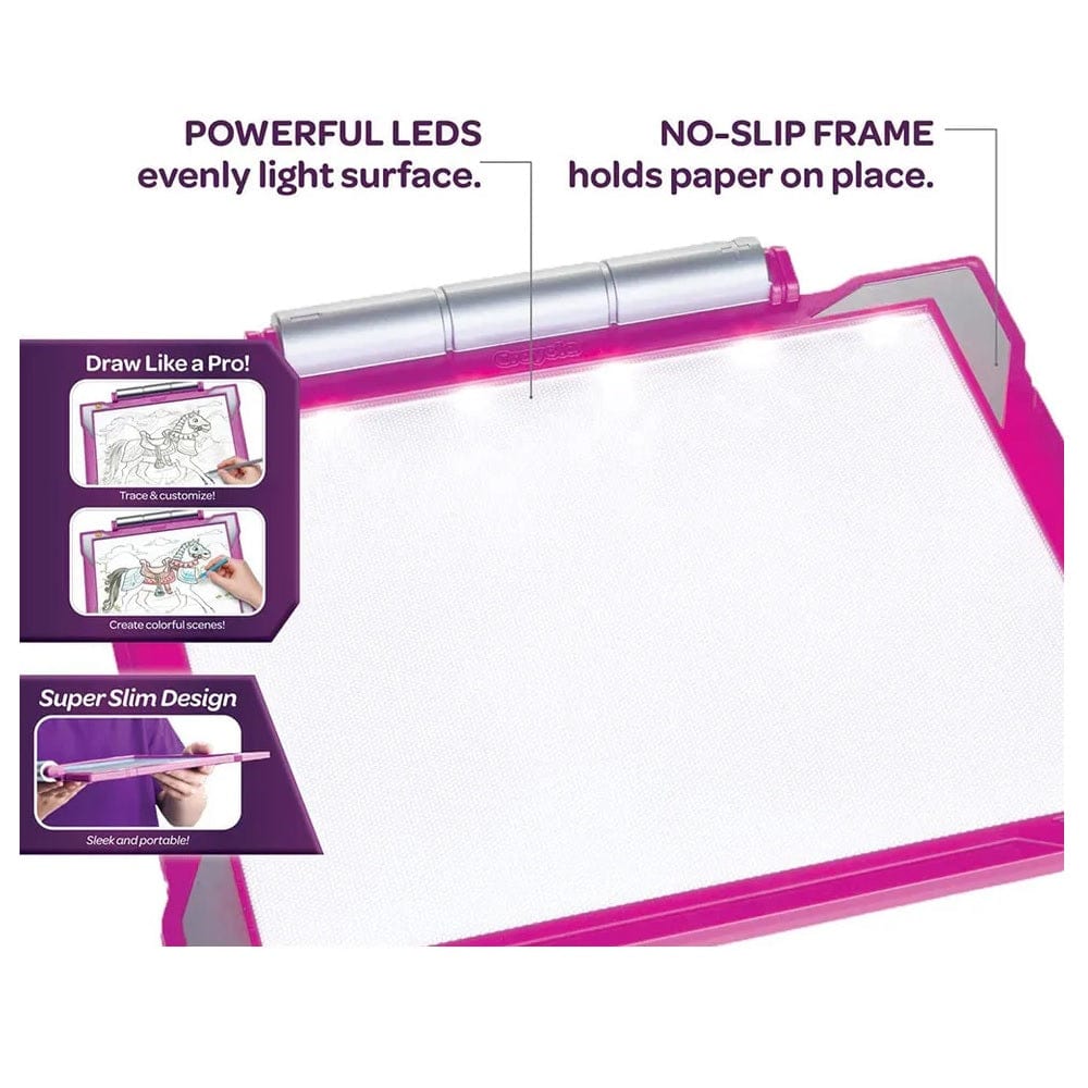Crayola Toys Crayola - Light-Up Tracing Pad For Girls - Assorted
