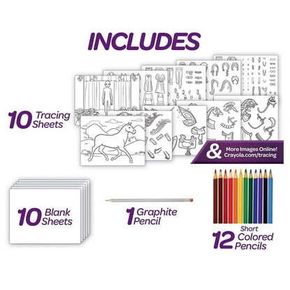 Crayola Toys Crayola - Light-Up Tracing Pad For Girls - Assorted