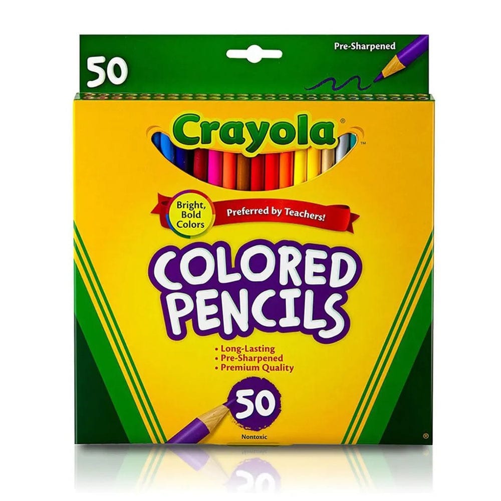 Crayola Toys Crayola - Long Colored Pencils - Pack of 50