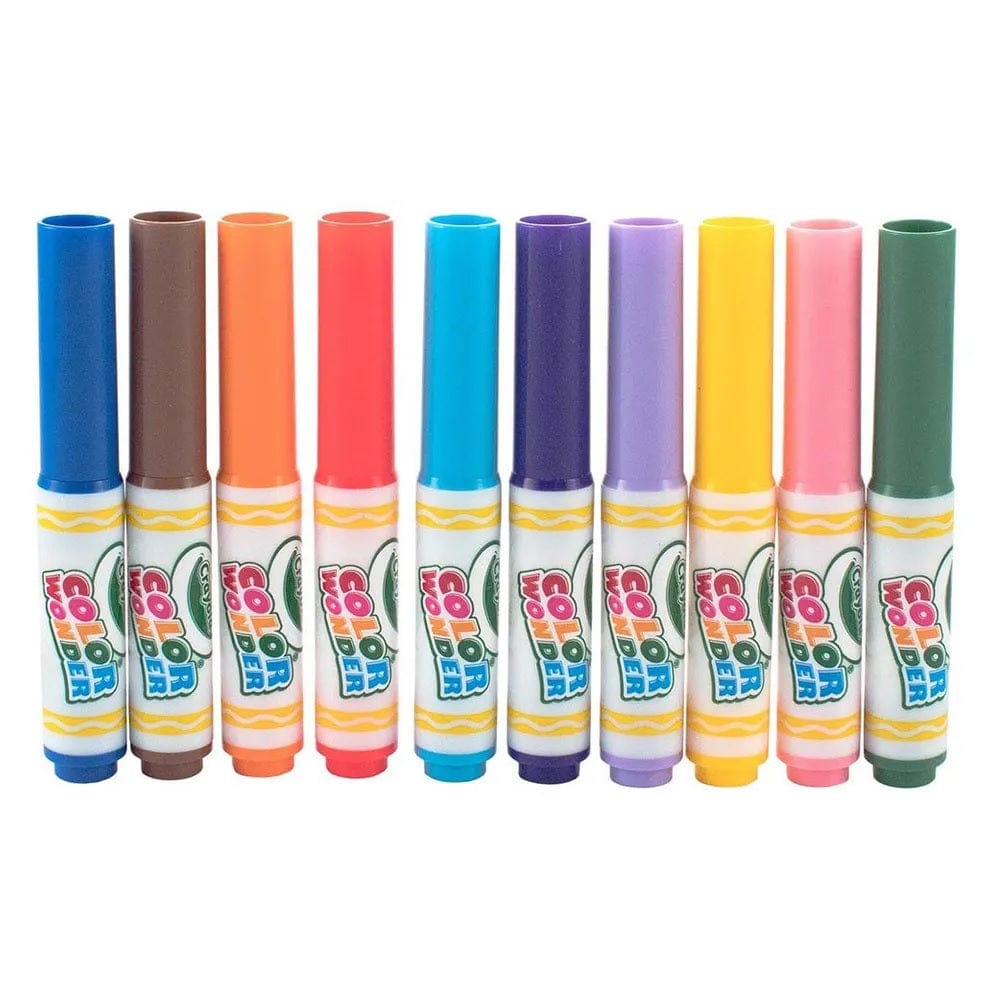 Crayola Toys Crayola - Mini Color Wonder Markers Pack Of 10