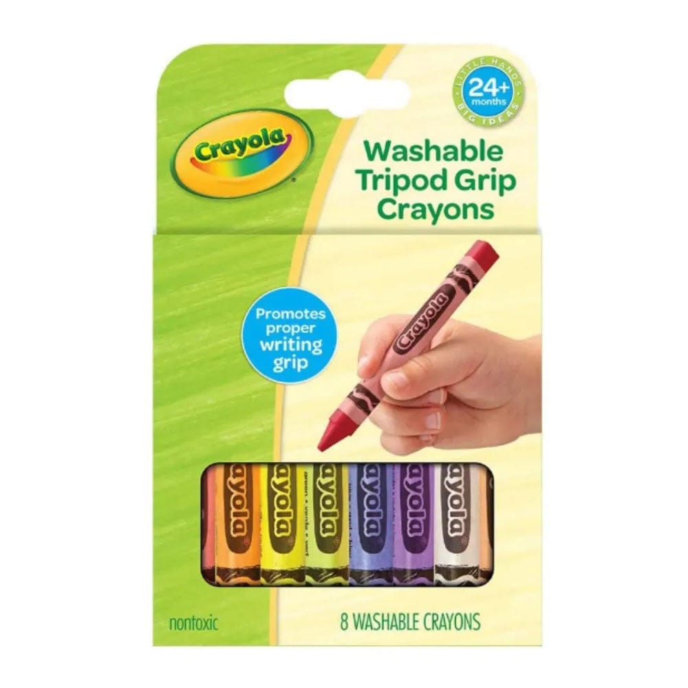 Crayola Toys Crayola - My First Crayola Washable Tripod Grip Crayons
