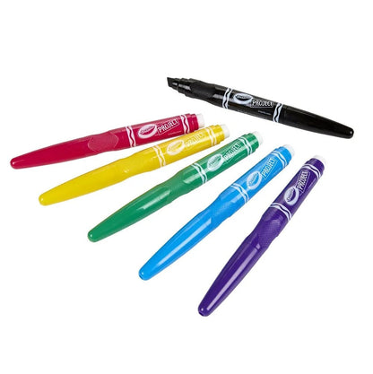 Crayola Toys Crayola - Project Erasable Poster Markers 6pcs