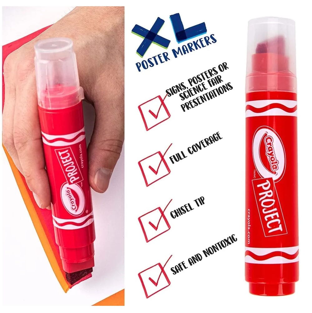 Crayola Toys Crayola - Project XL Poster Marker Red