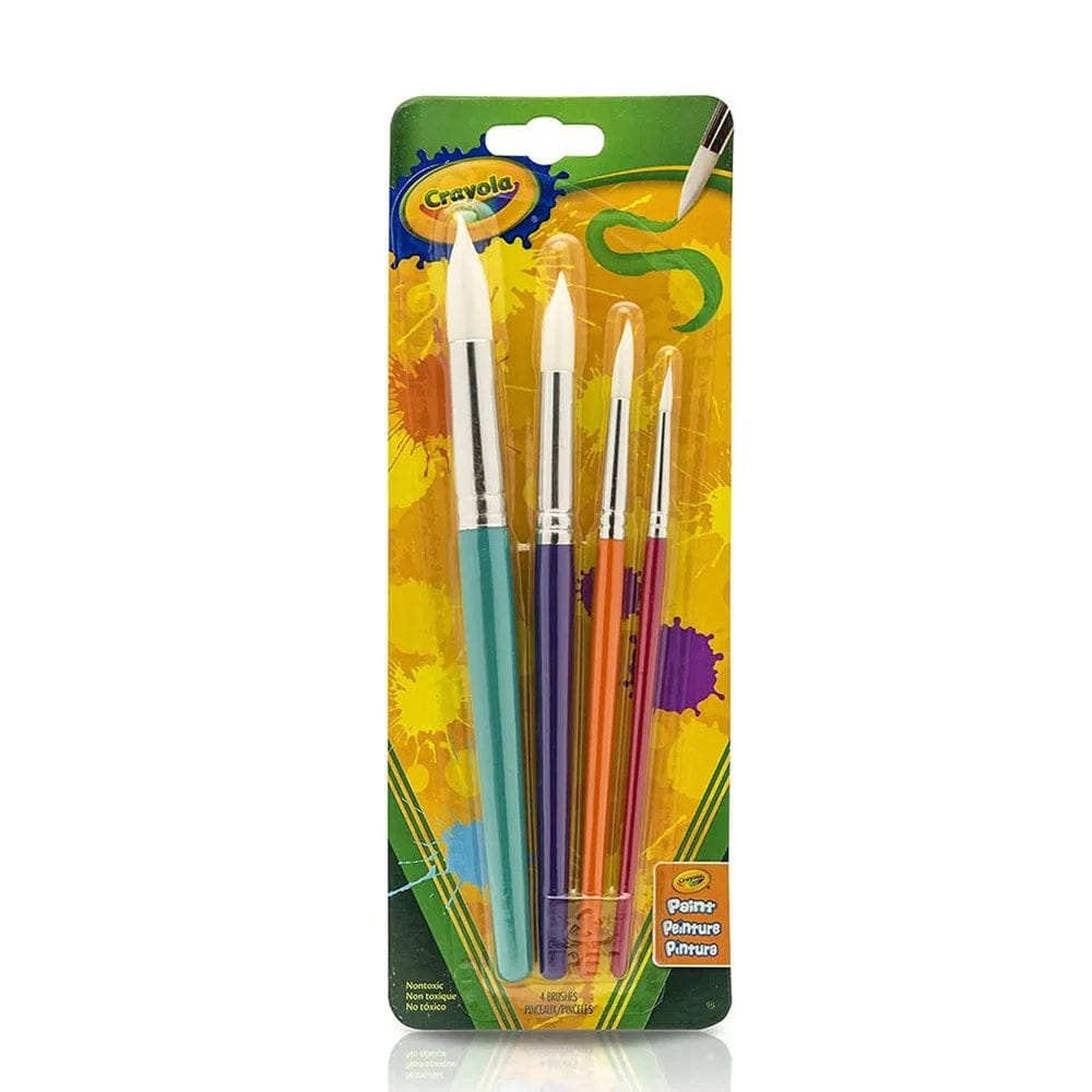 Crayola Toys Crayola - Round Brush Set - Pack of 4