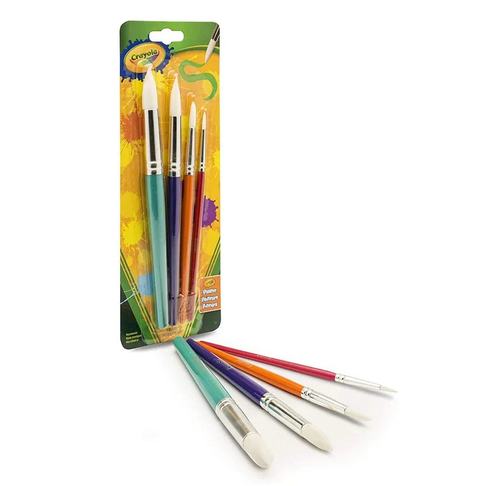 Crayola Toys Crayola - Round Brush Set - Pack of 4