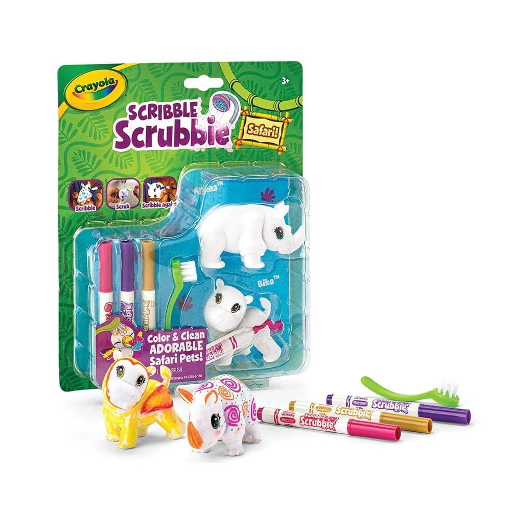 Crayola Toys Crayola - Scribble Scrubbie Safari Model 2 - Pack of 2