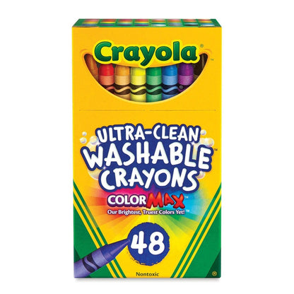 Crayola Toys Crayola - Set of 48 Ultra-Clean Washable Crayons - Regular