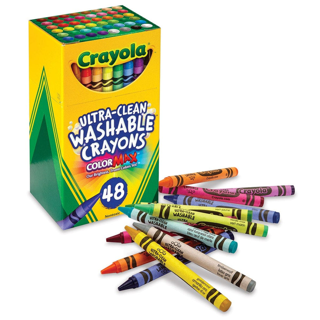 Crayola Toys Crayola - Set of 48 Ultra-Clean Washable Crayons - Regular