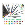 Crayola Toys Crayola - Signature Blend & Shade Colored Pencils with Tin, 24 Count