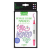 Crayola Toys Crayola - Signature Metallic Outline Paint Markers - 6pcs