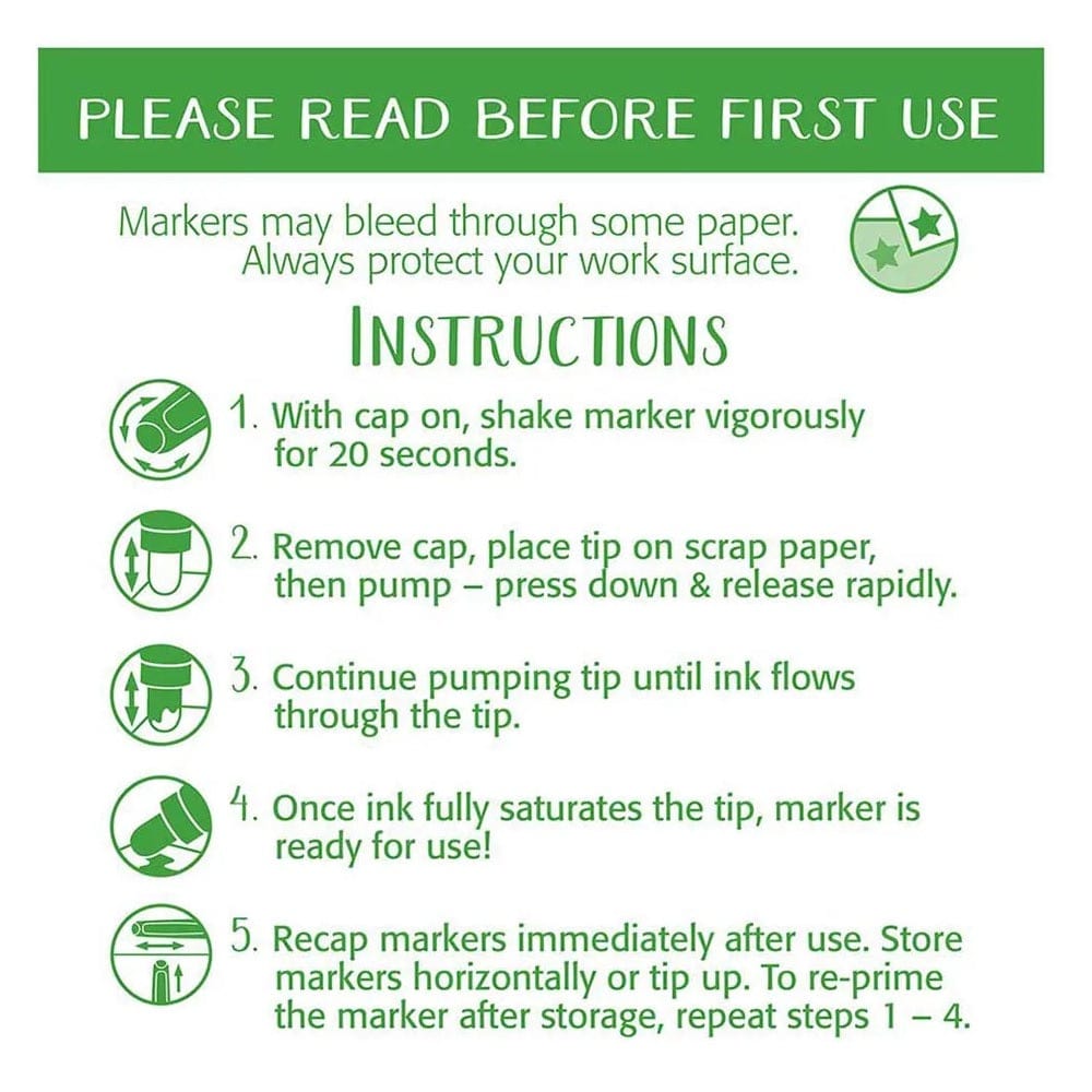 Crayola Toys Crayola - Signature Metallic Outline Paint Markers - 6pcs