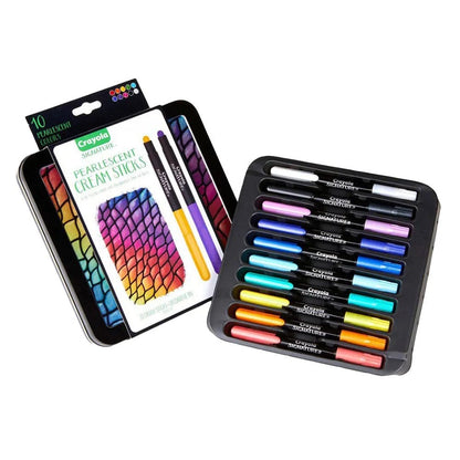 Crayola Toys Crayola - Signature Pearlescent Cream Sticks - 10pcs