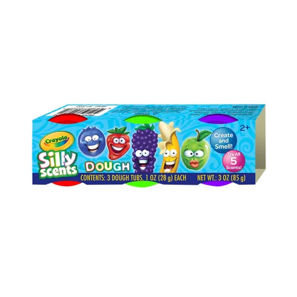 Crayola Toys Crayola Silly Scents 3X1Oz Scent Dough In Sleeves